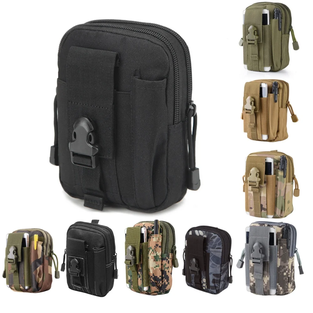 Tactical Leg Bag Pack Men Camouflage Riding Locomotive Multifunctional Belt Leggings Bag Hanging Waist Bag Packs Pochete