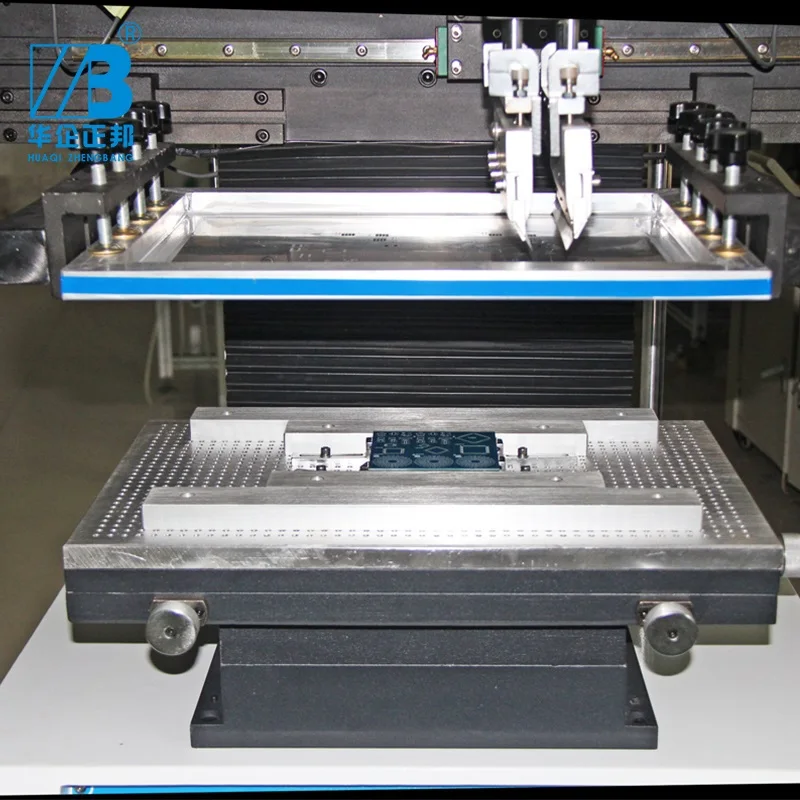 -32125LY Semi-Auto Solder Paste Stencil Printer Double Scraper Precision Pcb Solder Paste Printer Machine For PCB Plate Solder