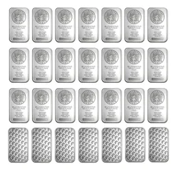 1/5/20pcs Sunshine Minting 1 oz Silver Bar Silver Bullion Bar Eagle Commemorative Silver Coins Collection