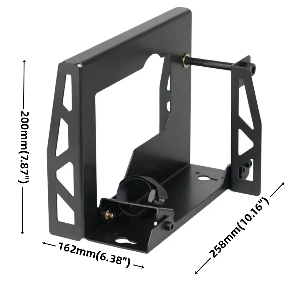 Imagem -05 - Elétrica Flip Planer Stand Suporte Invertido Carpintaria Planing Suporte Prático Doméstico Flip Mount Tool Aço-rack