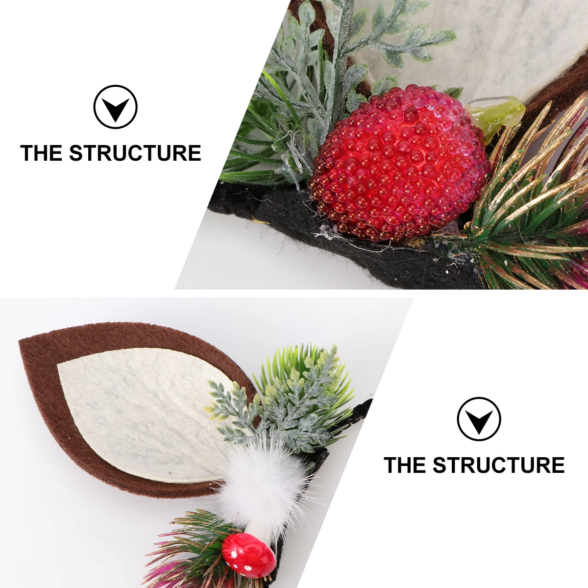 

1pc High Elasticity Kids Hair Hoop Party Headband Accessories for All Styles Costume Berry Headdress Creative Clasp Fun Wear