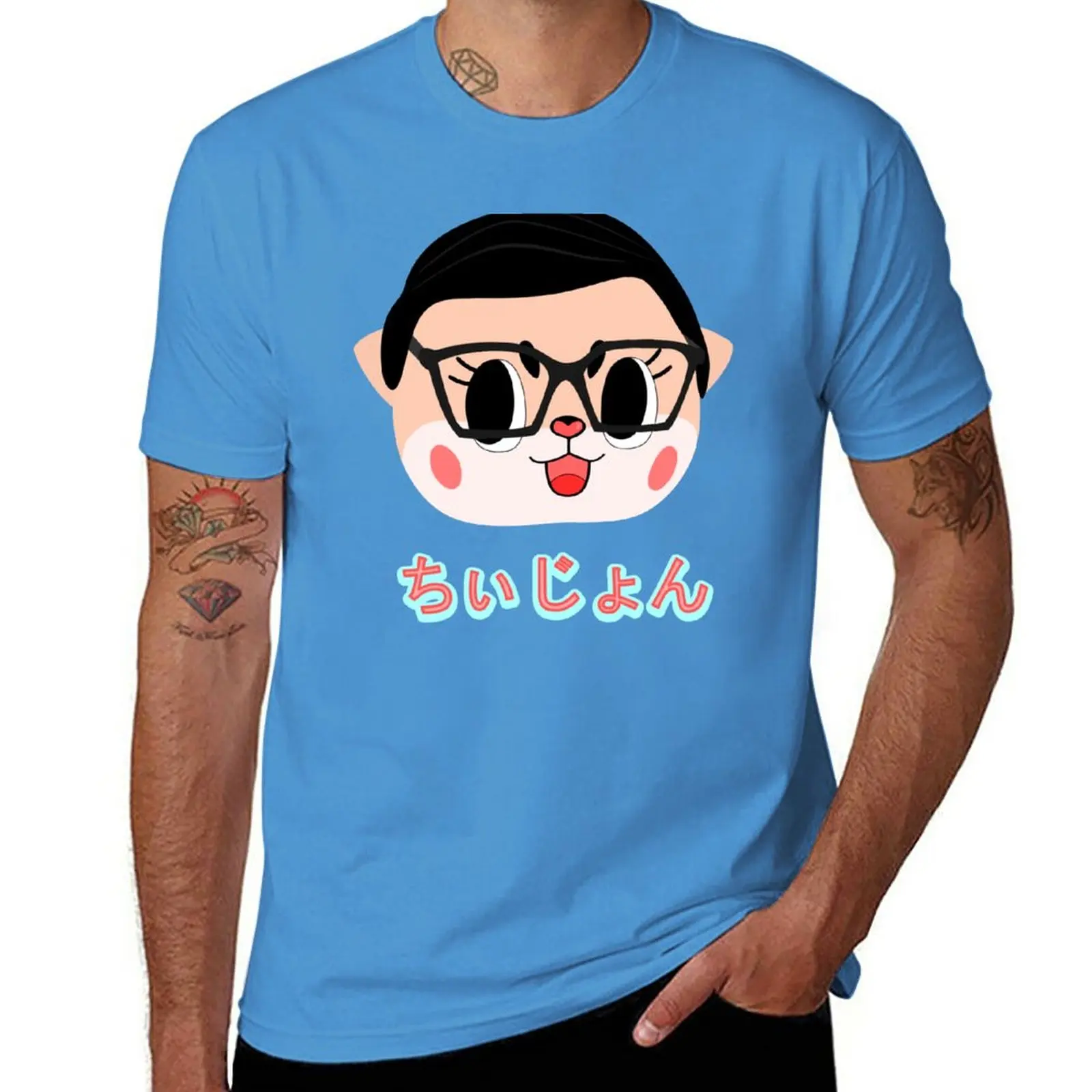 New Chiijohn T-Shirt anime custom t shirt men clothings