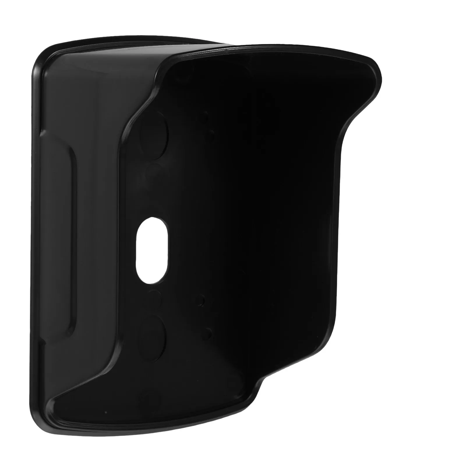 Waterproof Black Plastic Doorbell Rain Cover Outdoor Protector for Fingerprint Access Control Machine Rainproof Hood