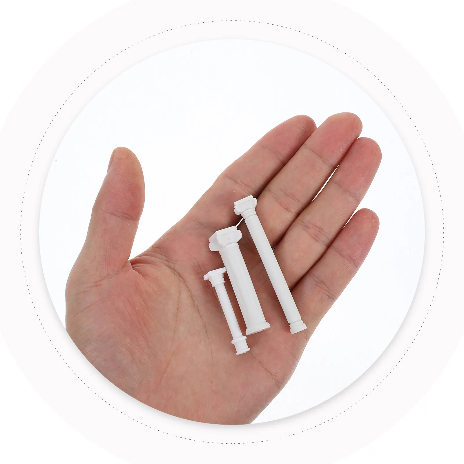 

Набор из 6 миниатюрных римских колонн, пластиковые декоративные элементы для песочницы, микроландшафта, художественные украшения для свадебного стола, аквариума