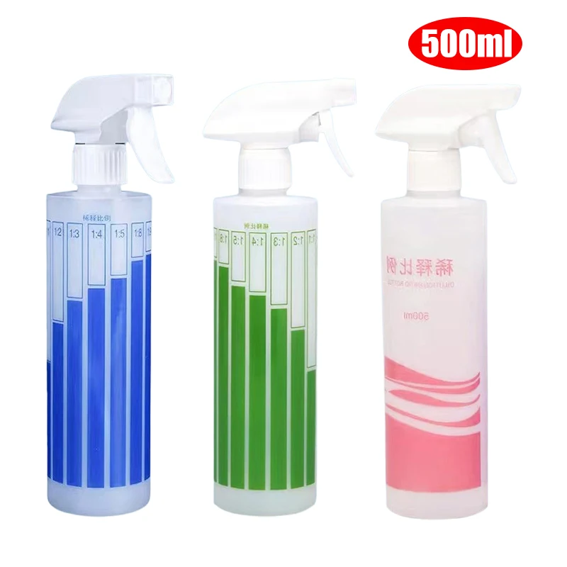 1Pcs Concentrate Dilution Ratio Bottle Proportional Scale Spray Bottles Sanitizer Watering Plastic Garden Tools Sprayer