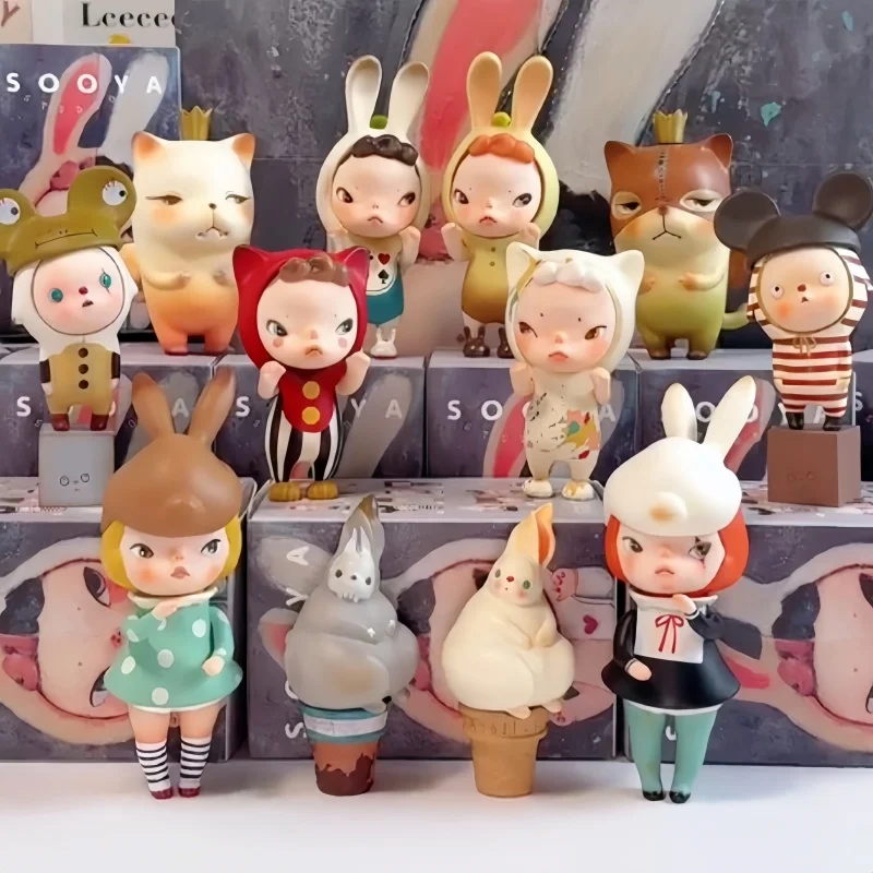 

Original Sooya Studio Prologue Series Blind Box First Ban Trendy Toy Cute Figure Doll Desktop Ornament Collection Model Gift