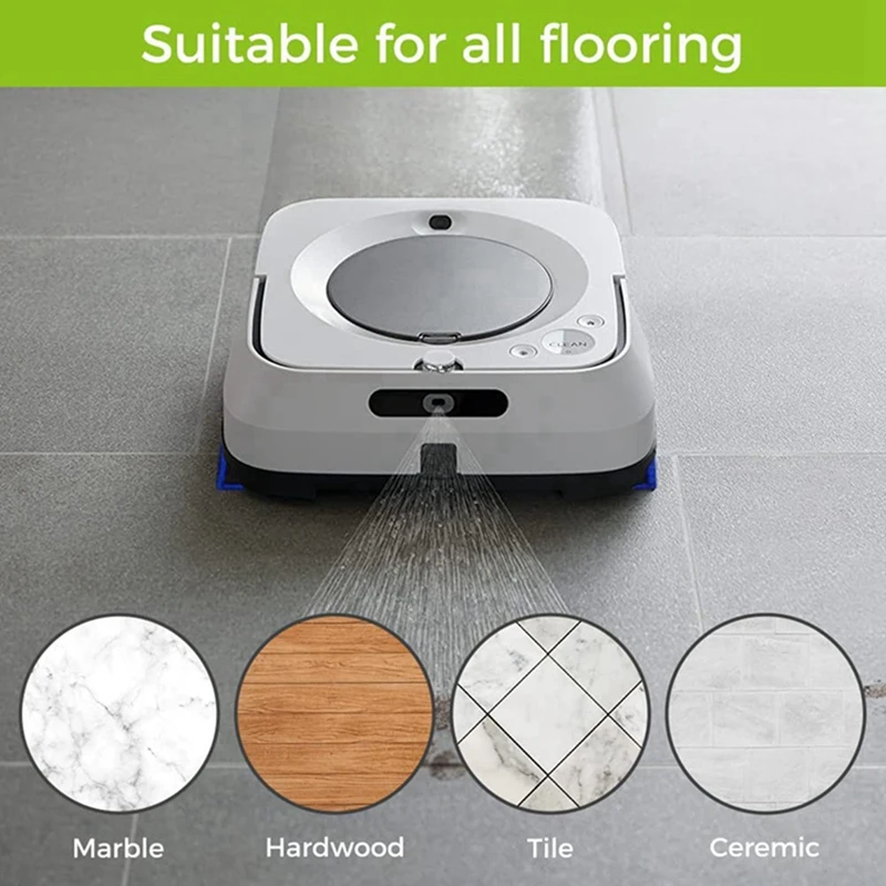 Promotion!Mop Cloth For Irobot Braava Jet M6 Series Ultimate Robot Mop Washable And Reusable Robot Wet Mopping Pads Accessories