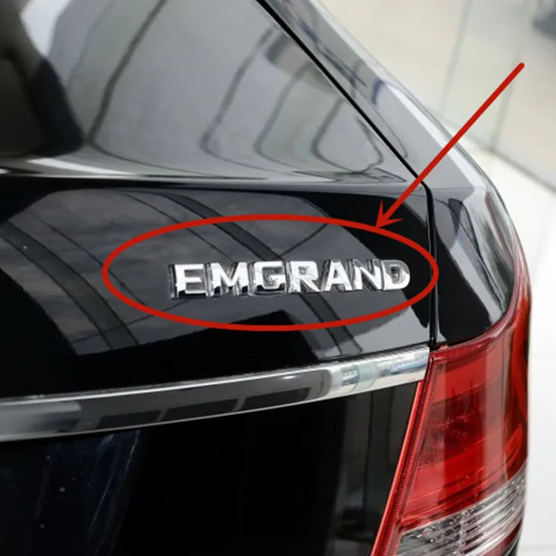 Car Trunk Logo Rear Door Logo For Geely Emgrand Ec8 Ec820 Ec825