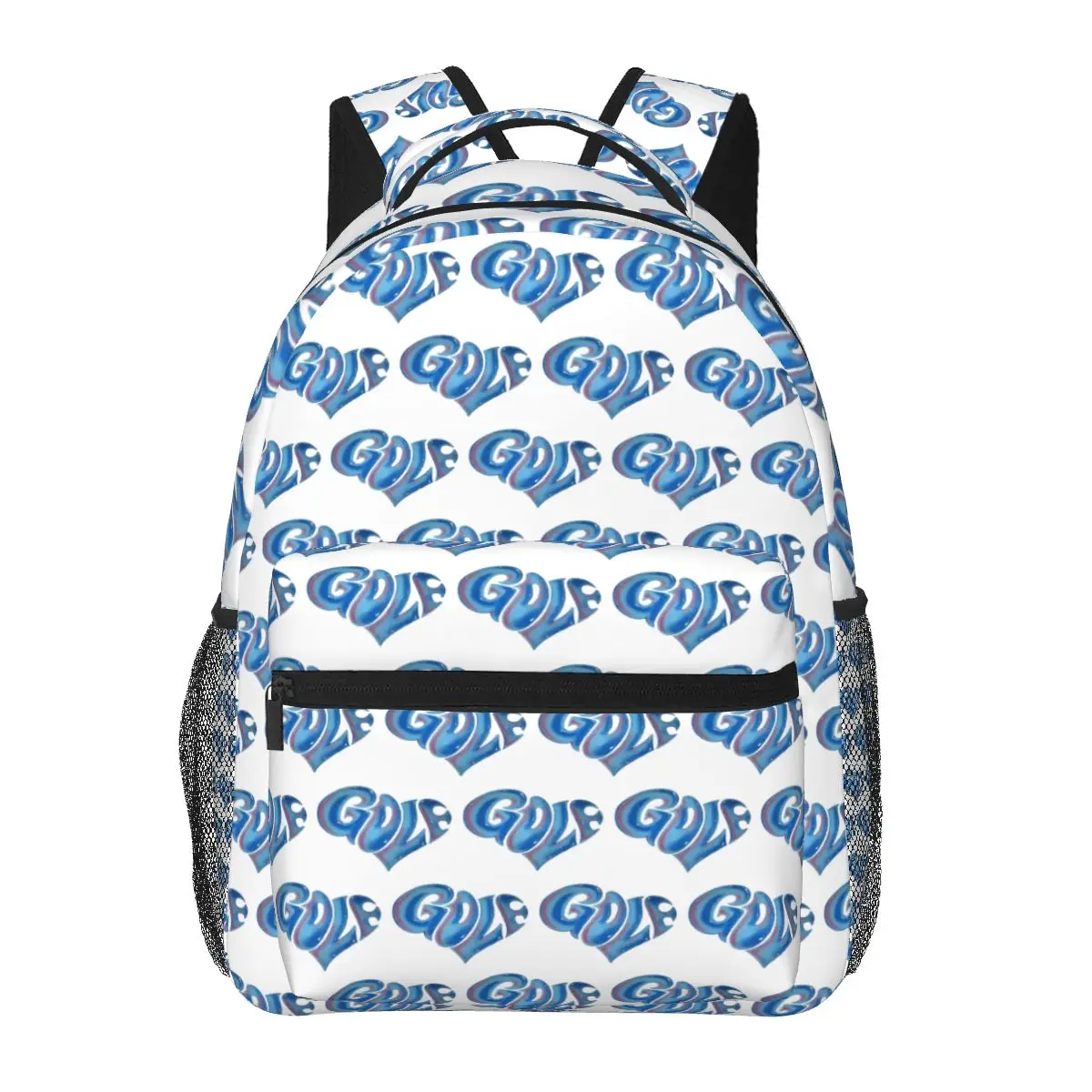 Tyler The Creator Golf Wang Heart Backpacks Boys Girls Bookbag Students School Bags Cartoon Travel Rucksack Shoulder Bag