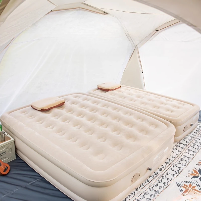 

Camping thickened inflatable mattress automatic outdoor tent single portable, good things to share