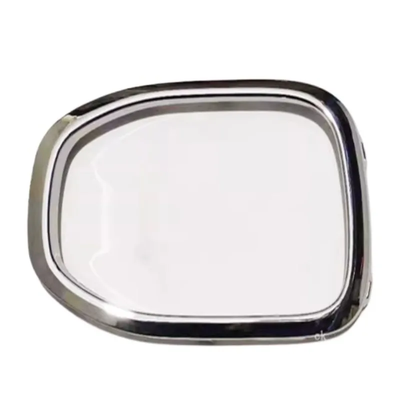 Fog Lamp Frame Front Bumper Bar Decorative Strip Anti-fog Light Chrome Plated Bright Bezel Ring for Volkswagen TACQUA Left Right