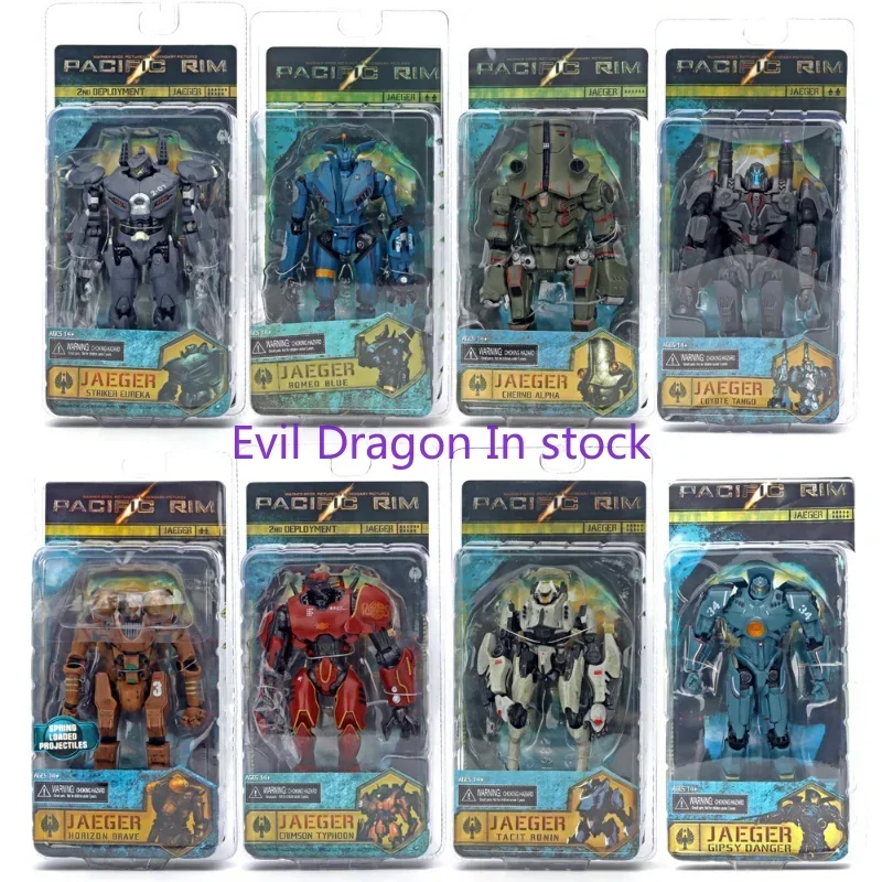 

In Stock Bandai Pacific Rim Gypsy Danger Striker KA Cherno Alpha Carmesson Typhoon Coyote Tango Children's Action Figure Toy