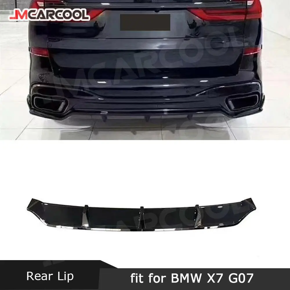 

JMCARCOOL Carbon Fiber/ABS Rear Diffuser For BMW X7 G07 M Sport 2019-2021 Rear Bumper Lip Diffuser Splitters Spoiler