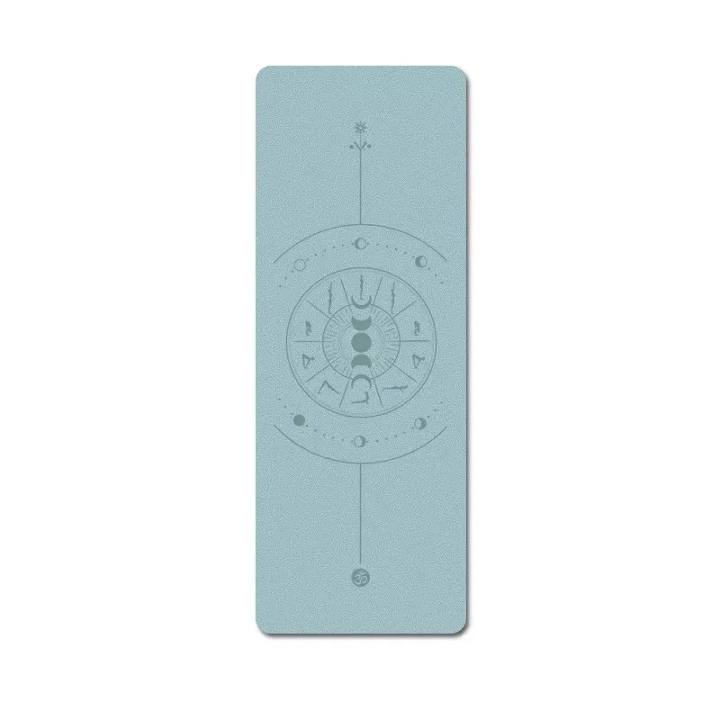 

2025 Новый дизайн резинового коврика для йоги — матовый коврик Нескользящий натуральный каучук для упражнений и фитнеса