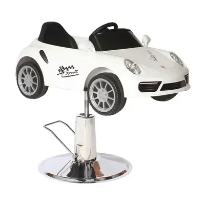 حار بيع أرخص الأطفال مقعد قص الشعر الكرتون سيارة تصفيف الشعر كرسي مع وسادة مقعد الطفل Mp3 للأطفال