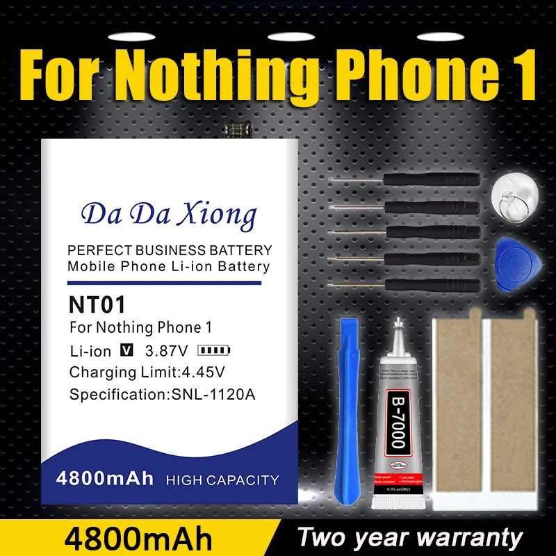 New Battery 4800mAh NT01 For Nothing phone NT01 Nothing phone 1 one Batteries Mobile Phone Batteries