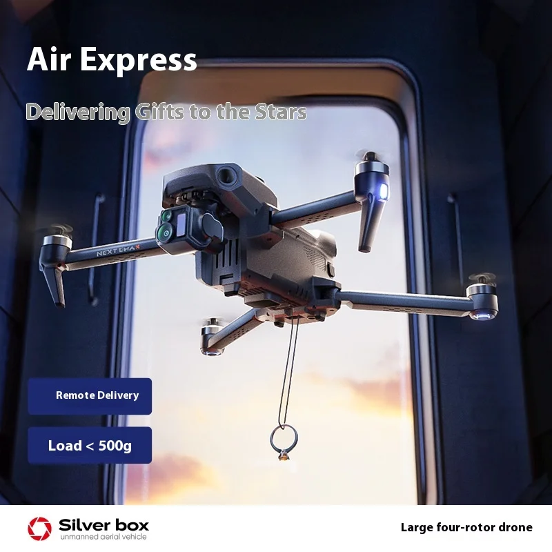 P7 Max 3-Axis Brushless Gimbal 5g Digital Image Transmission Laser Obstacle Avoidance With Airdrop Screen Control Drone Boy Toy