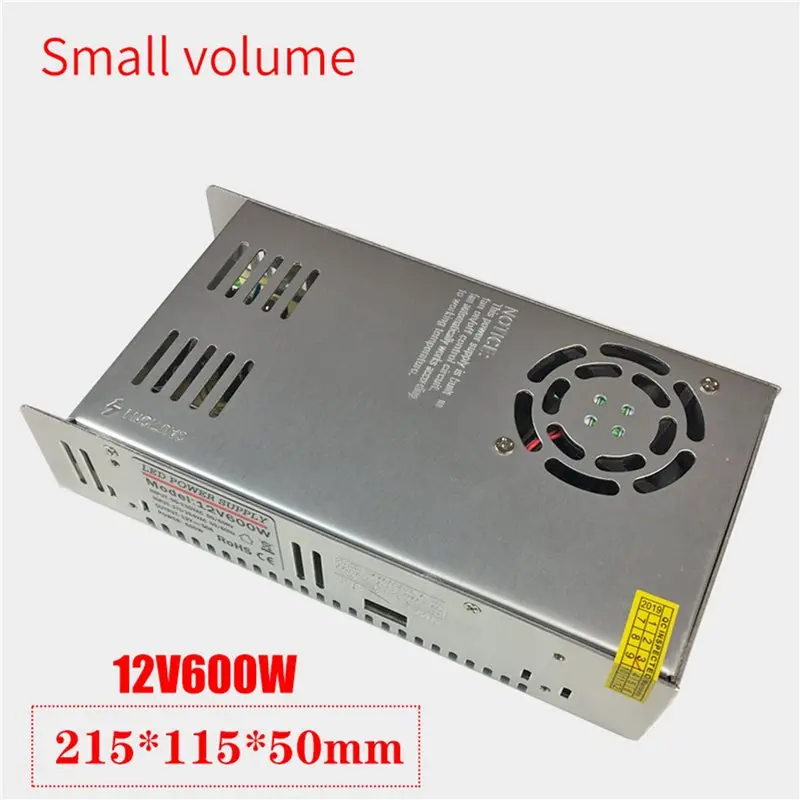 24-Hour Delivery 4X 12V 50A 600W Switch Power Supply For Automation, Lamps, Instruments, Electric Power, Petroleum And Petrochem