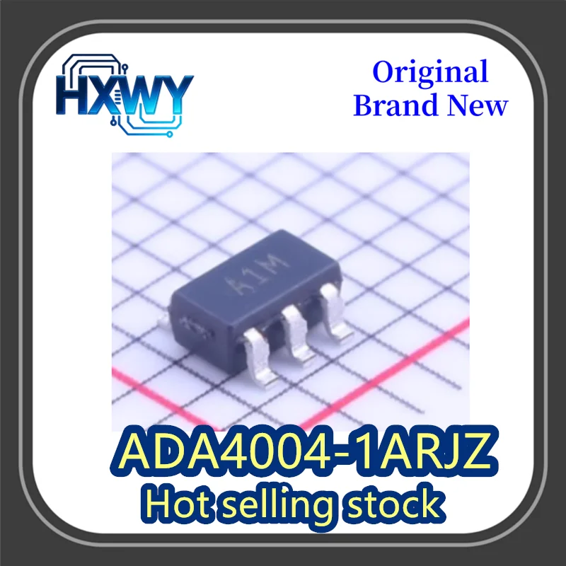 

(5/50 pieces) ADA4004-1ARJZ silkscreen A1M SOT-23-5 package, operational amplifier chip brand new and original.