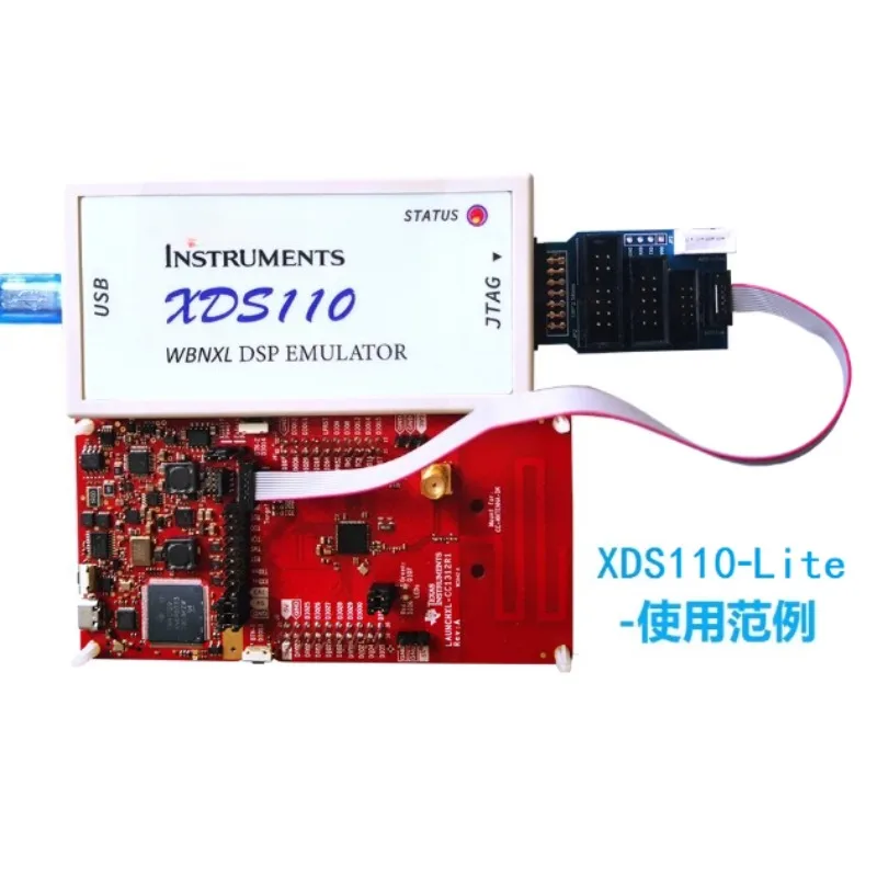 XDS110 Emulator Debugger TI DSP Burner USB2.0 Support CCS7/10/12 Windows 8/10/11 Replace XDS100V2 XDS100V3
