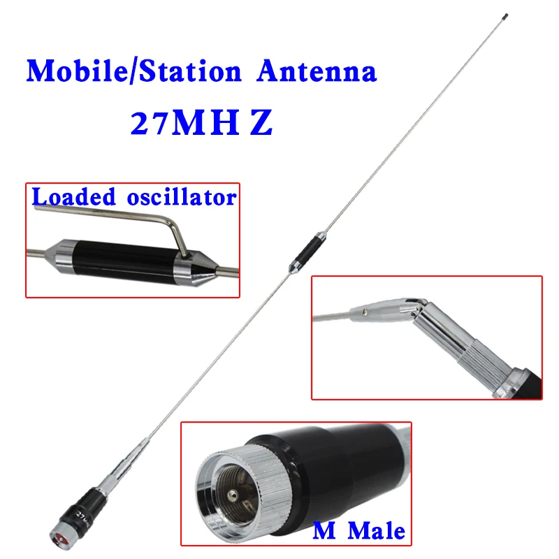 고이득 cb무전기 안테나 PL259 커넥터, CB-27 CB-40M AT-6666 AT-5555N 워키토키용, CB-04 26-28MHz, 27MHz 3.5dBi