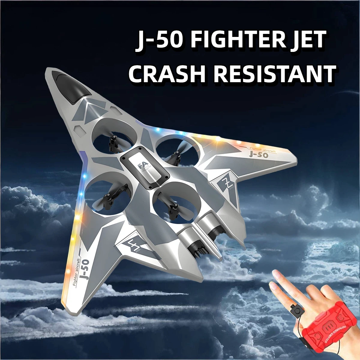 

Пенопластовый планер с дистанционным управлением 2,4 ГГц, 4-моторный электрический пенопластовый планер, 3D трюковый рулон и простой контроль для начинающих