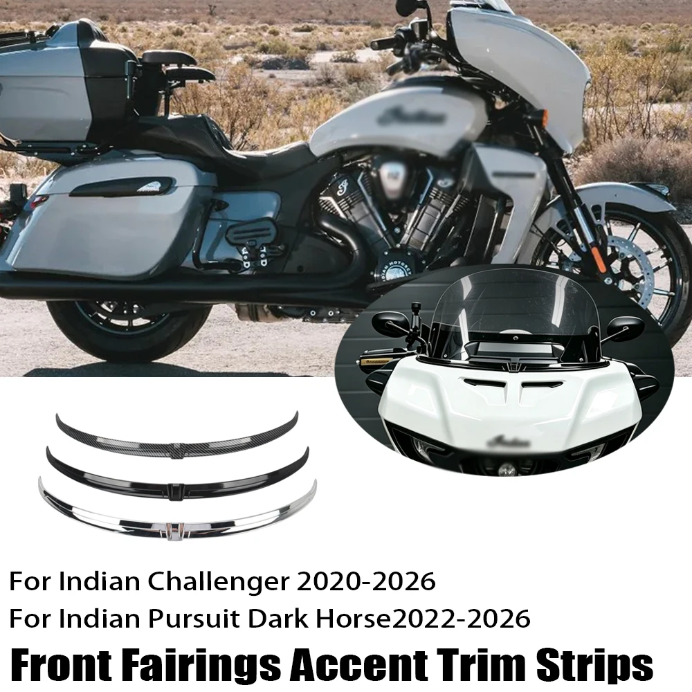 New Motorcycle For Indian Pursuit Limited 2022-2025 Pursuit Dark Hose 112 2025 Front Fairings Accent Trim Strips Accessories