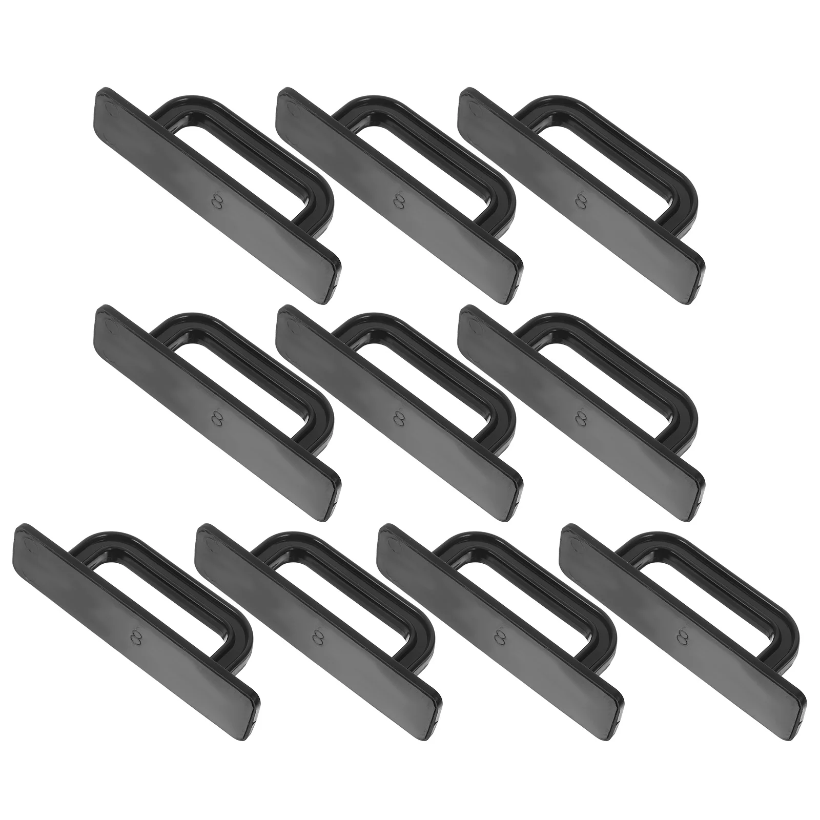 

5Pairs Adhesive Cabinet Pulls Self Stick Drawer Handles No Drill Required for Glass Sliding Door Wardrobe Closet Dresser Easy