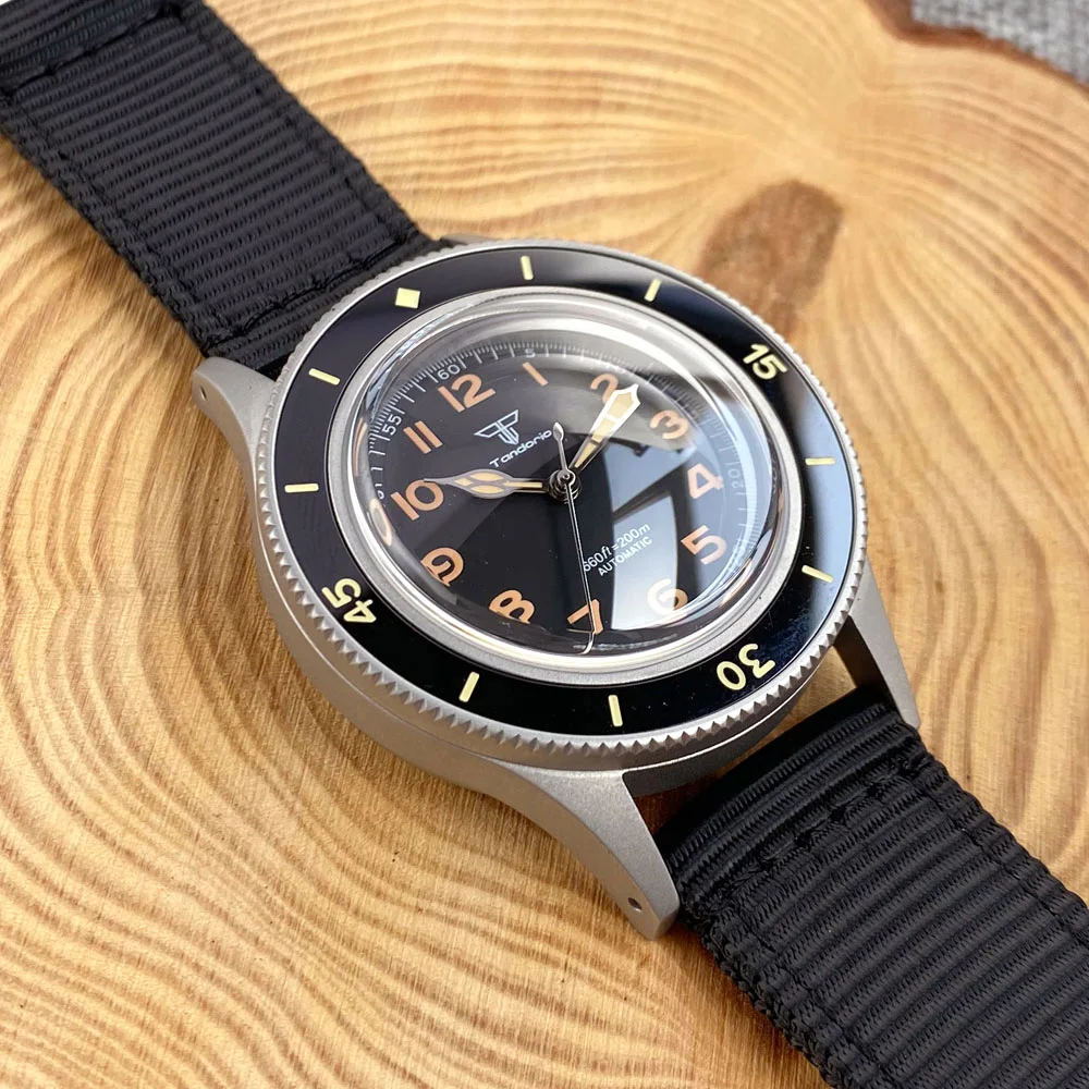 Super C3 Lume Bezel Mark 50 sążni Vintage mechaniczny zegarek dla nurka męski NH35A kopułowy szafir 200M wodoodporny futerał do piaskowania 2023