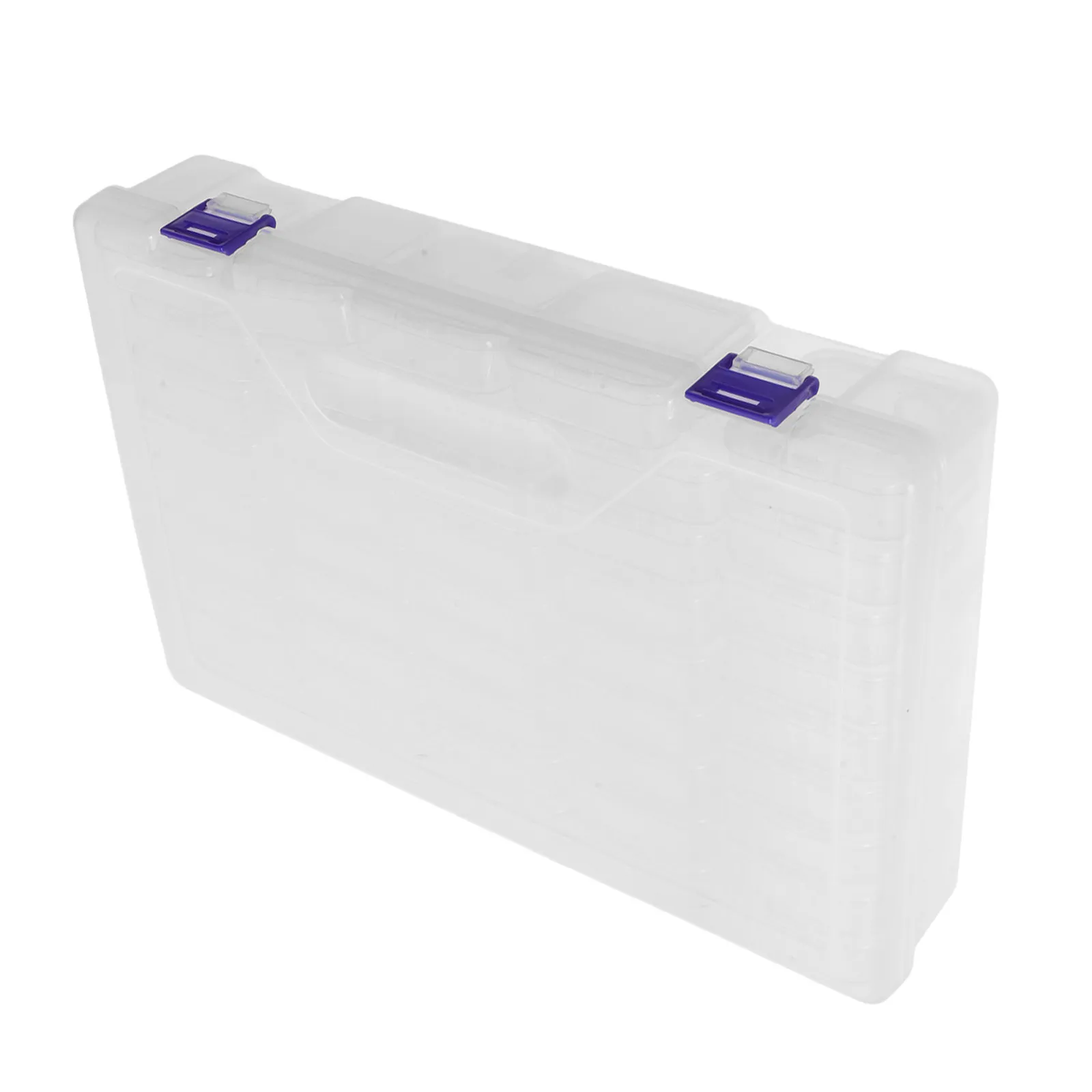 

Мини-контейнер для хранения бусин с откидной крышкой, портативный органайзер для рукоделия, украшений, нейл-арта, мелких деталей, контейнер для сортировки