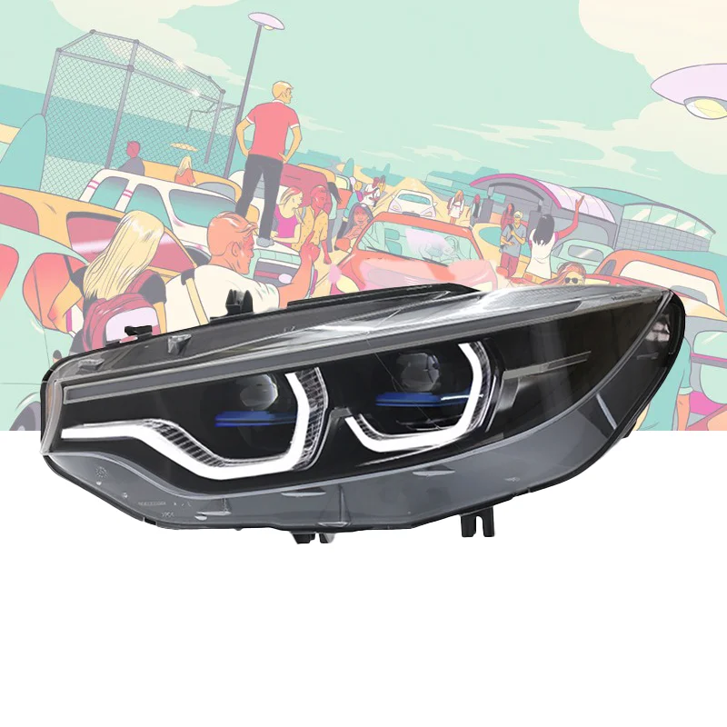 

For BMW 4 Coupe F32 2013-2020 Modified Headlight Car Accessories Auto Headlamp High Quality Headlight Assembly