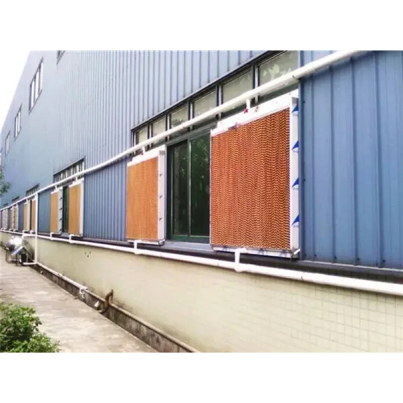 Customization Premium Quality Thick Cooling Pad Panel For Hot Climate Region Greenhouse Ventilation