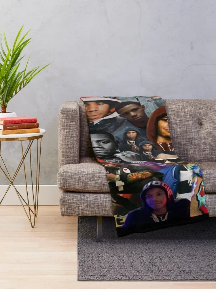 Gift For Men A Boogie Wit Da Hoodie Gifts For Fan Throw Blanket Soft Beds Sofa Quilt Decoratives Plush Blankets