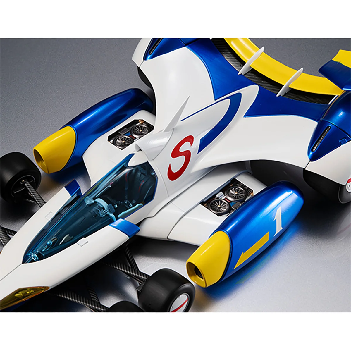 MegaHouse VARIABLE ACTION Hi-SPEC SUGO Super Asurada AKF-11 2016CYBER FORMULA بطولة العالم الفائز GPX Racing 1/18 Model