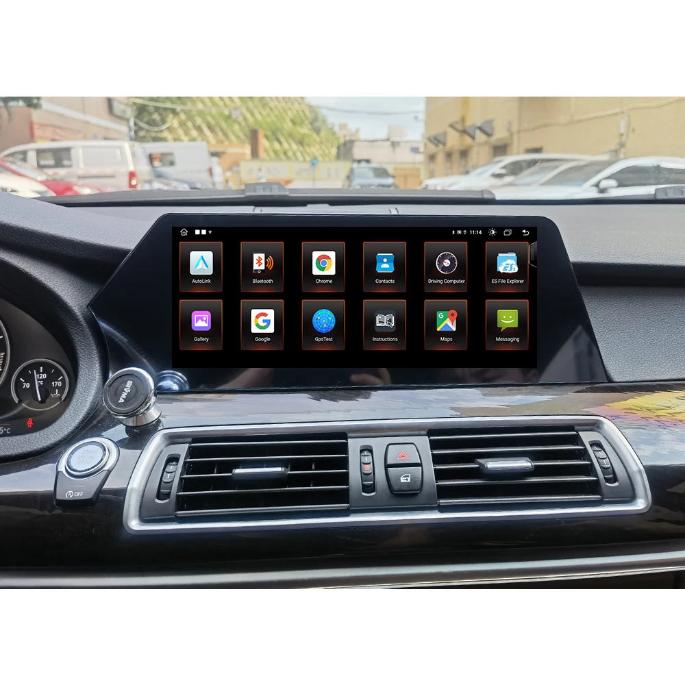 Unidad derecha Android para BMW 5 Series F10 520D F11 F18 2010-2016 reproductor Multimedia de coche Radio estéreo GPS Navi unidad principal Snapdragon