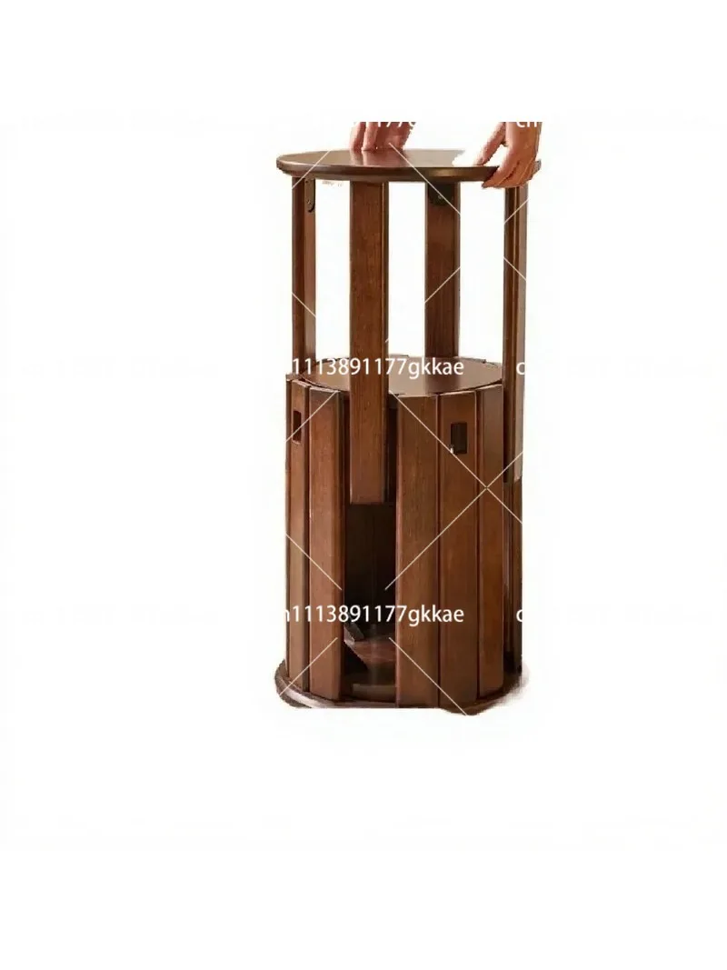 Stackable Wooden Stools, Solid Wood Chairs for Home and Restaurant Use, Comfortable Seating for Dining and Living Room