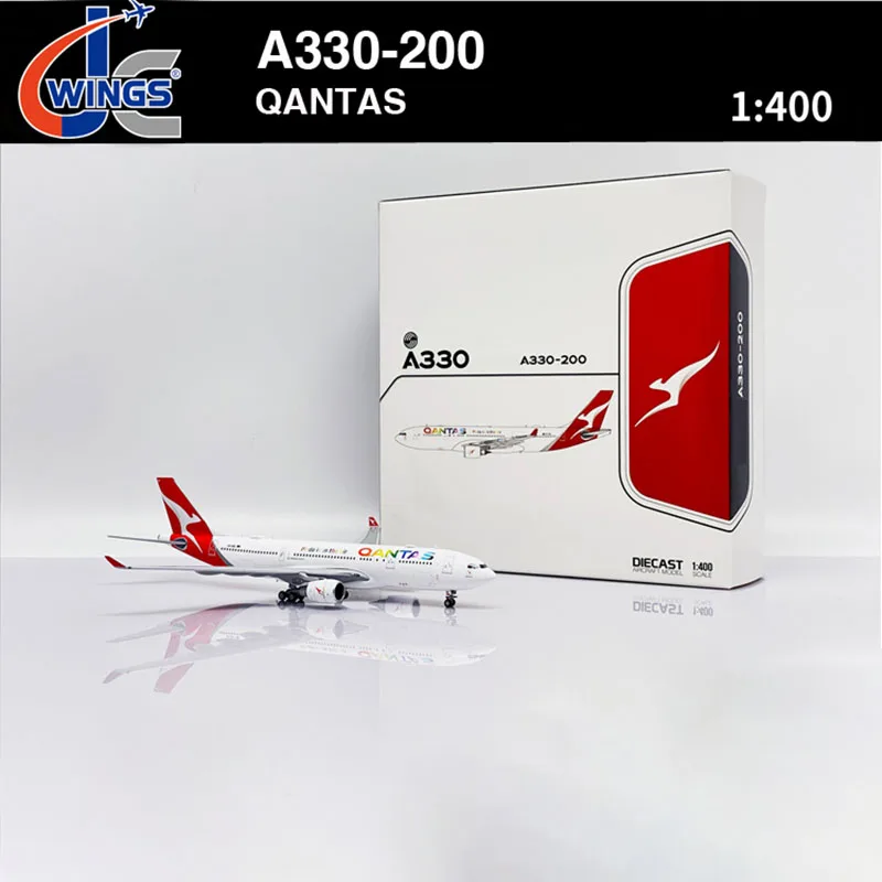 JC Wings Die Cast 1:400 Scale Australia A330-200 VH-EBL SA4023 Airplane Alloy Aircraft Model Collection Toy Gift Display