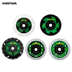 KURSTOL 75mm Cutting Disc Steel Rebar Wood Tile Metal Concrete Plastic Rubber Aluminum Ceramic Cutter Mini Grinder Disc