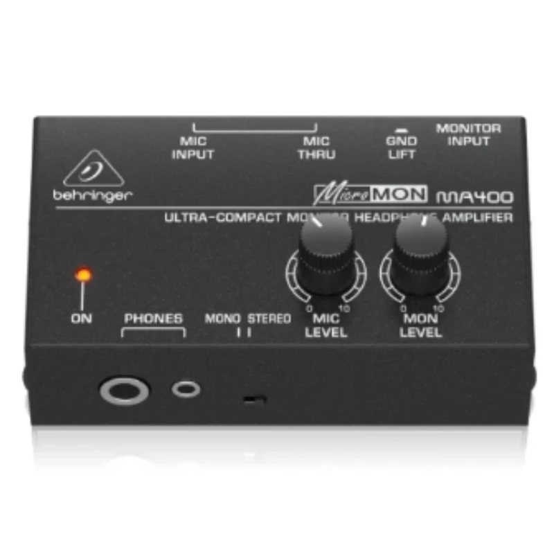 BEHRINGER MA400 Ultra-Compact Monitor Headphone Amplifier for studio and stage applications