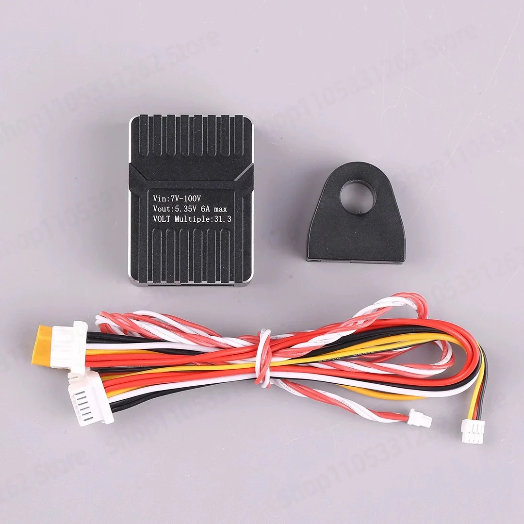 N7 Flight Control Hall Power Module 7-100V Wide Voltage FPV 60A Ammeter for Model Aircraft Drones