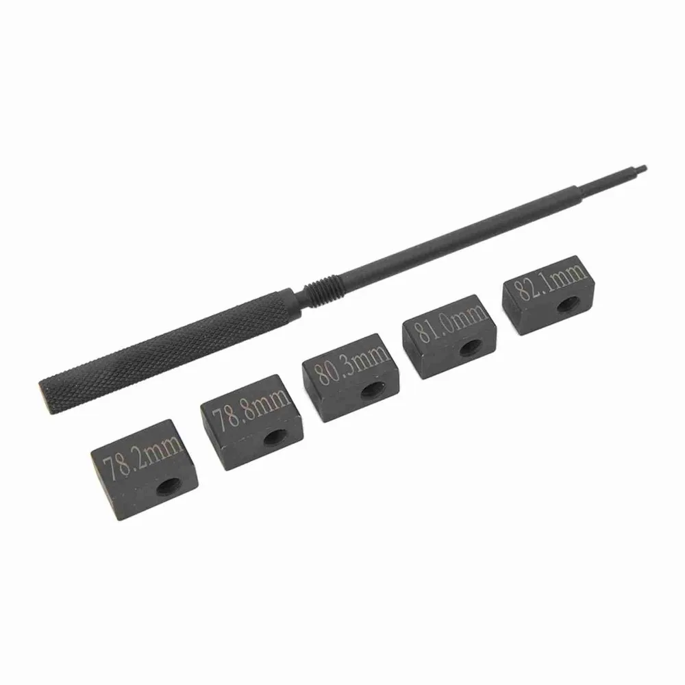 5 Gauge Blocks Injector Height Gauge Replacement Kit Height Measurement Injector Height Measuring Tool Gauge Kit Measuring Tool