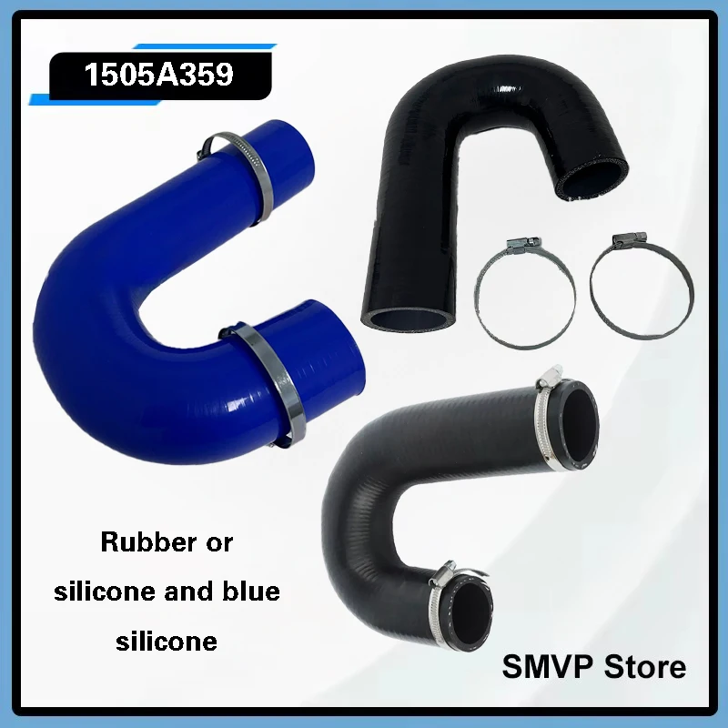 

1505A359 1505A360 Black/Blue For Mitsubishi Pajero Montero V88W V98W Intercooler Inlet Intake Air Hose Rubber or Silicone