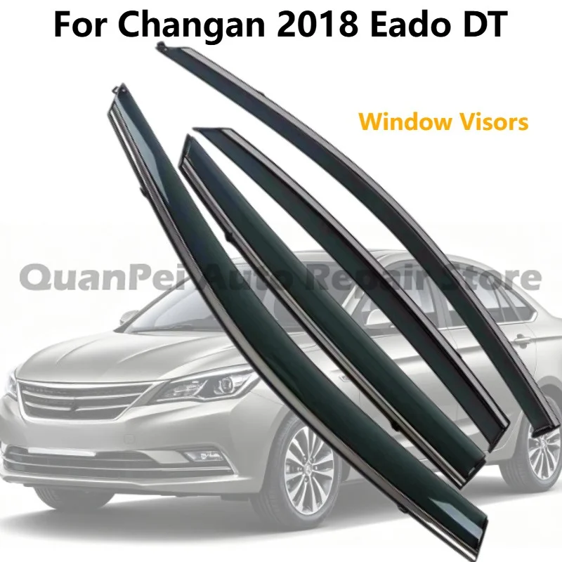 Sturdy Weather Shields For Changan 2018 Eado DT Long Lasting Auto Rainproof Decor Accessories