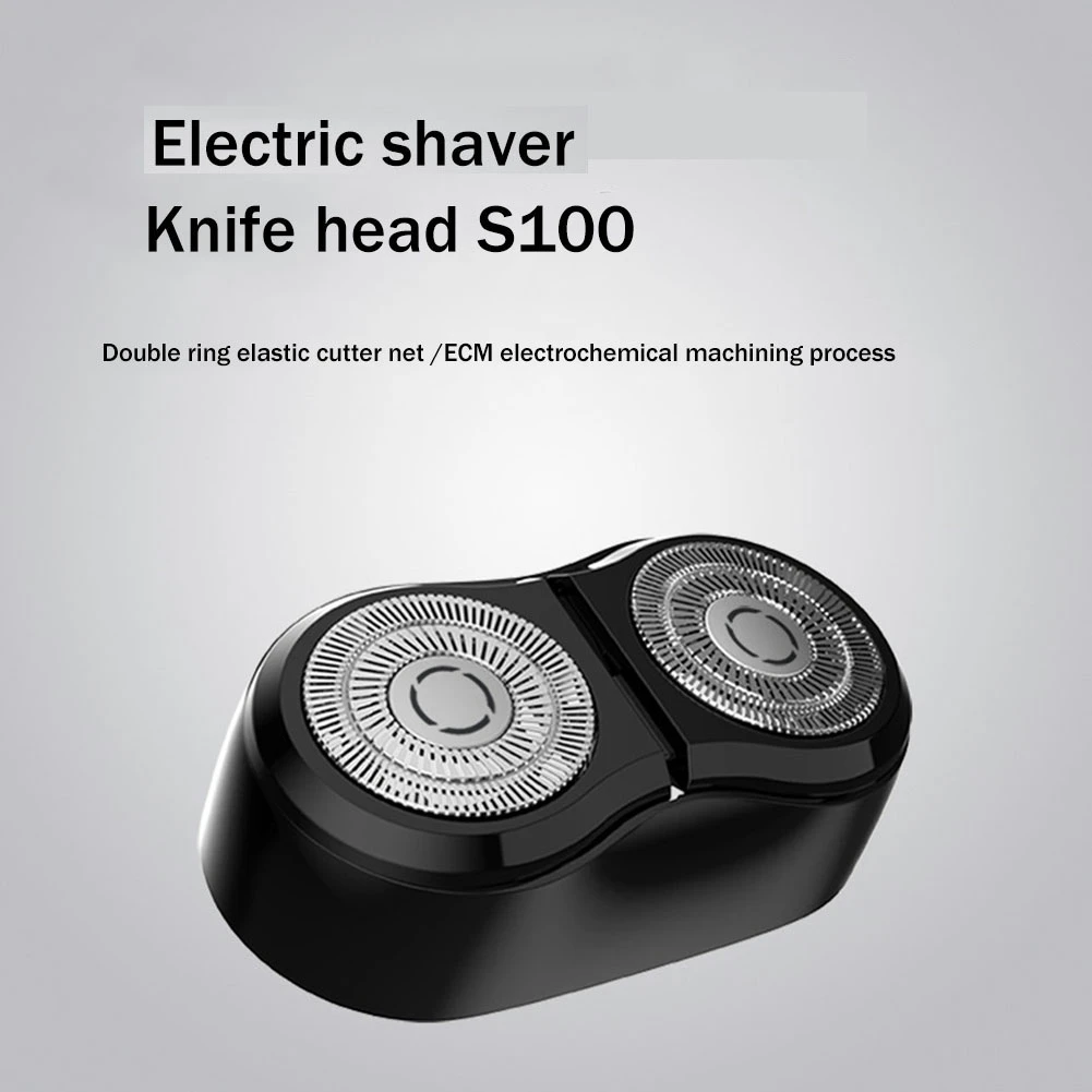 S100 Electric Razor Replacement Cutter Head for Xiaomi Mijia S100 Electric Razor Cutter Head Double Cutter Head