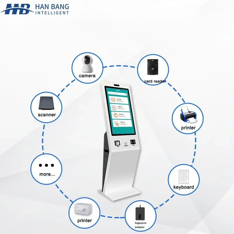 

Новый гостиничный киоск 27 дюймов: оплата счетов, выдача билетов, самостоятельная регистрация, сканер паспортов, диспенсер карт, киоск с функцией рециркуляции наличных