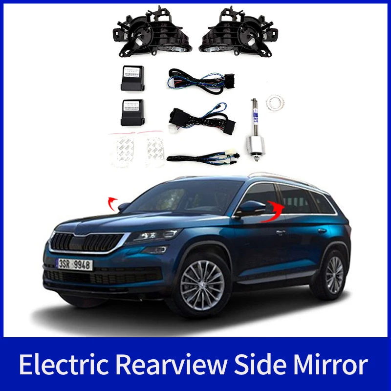 

For Kodiak karoq 22018-2023 Auto Intelligent Automatic Car Electric Rearview Side Mirror Folding System Kit Module