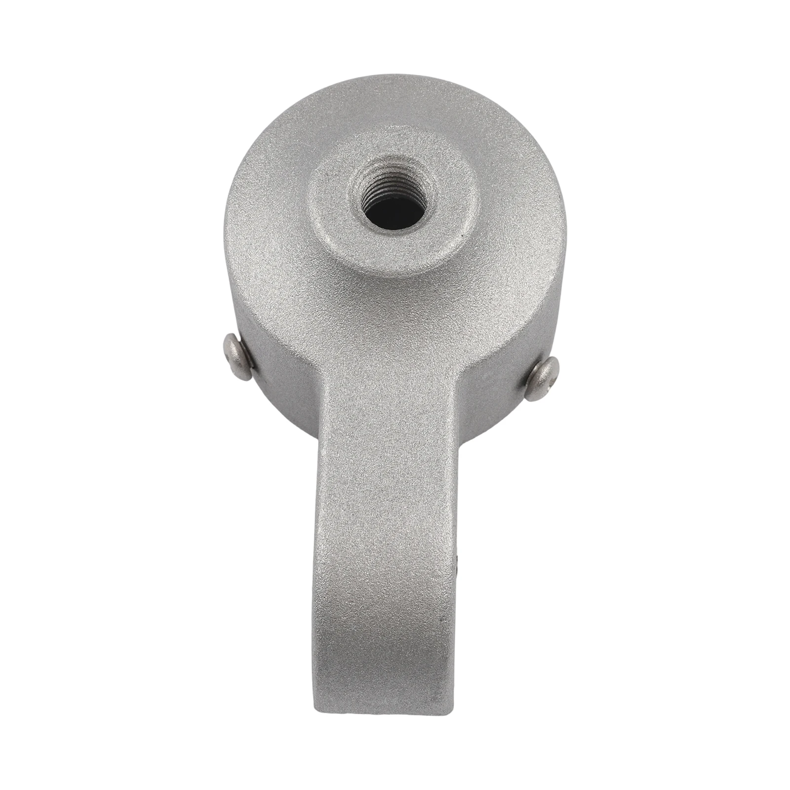 Recessed Screws Flagpole Truck 110mm*60mm*50mm 1pc Alloy Sliver Accepts 1/4\