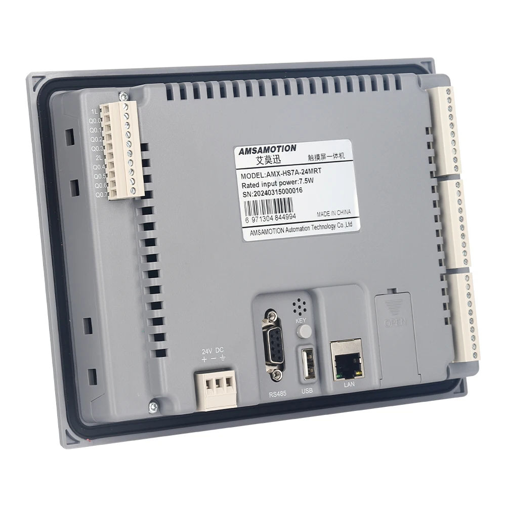 7-дюймовый все-в-одном PLC + HMI совместимый с контроллером Siemens cpu224 16DI 8DO 2PT100 4AI Ethernet-монитор ЧПУ PID PTO