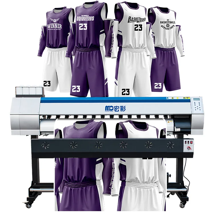 Large Format Dye Textile Sublimation Inkjet Printer 1.6m Machine for Heat Transfer Printing with Printing Shop Machines