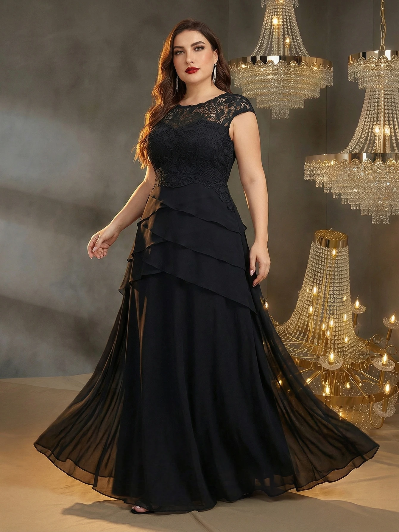 plus-size-luxury-o-neck-chiffon-blue-evening-dress-women-elegant-wedding-party-long-prom-cocktail-dresses